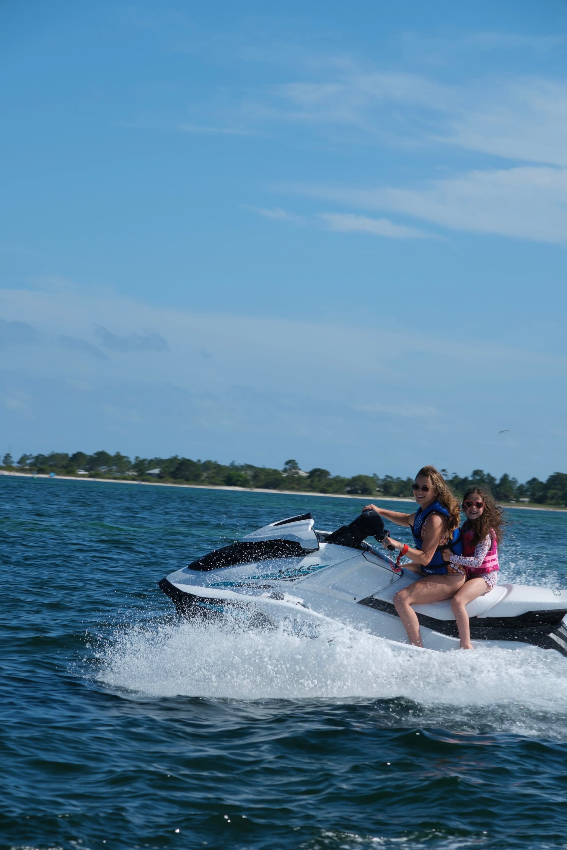 Fort Walton Beach jet ski rental on Choctawhatchee Bay